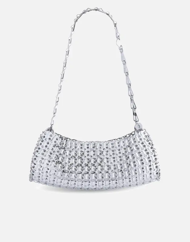 "1969 clutch gold metal bag"
