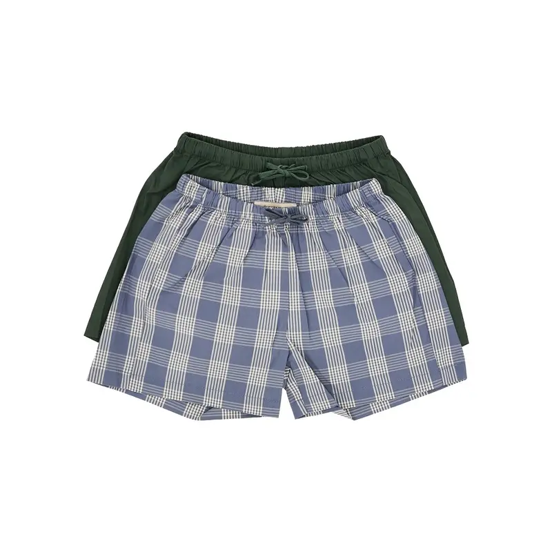 2-pack shorts in cotone biologico