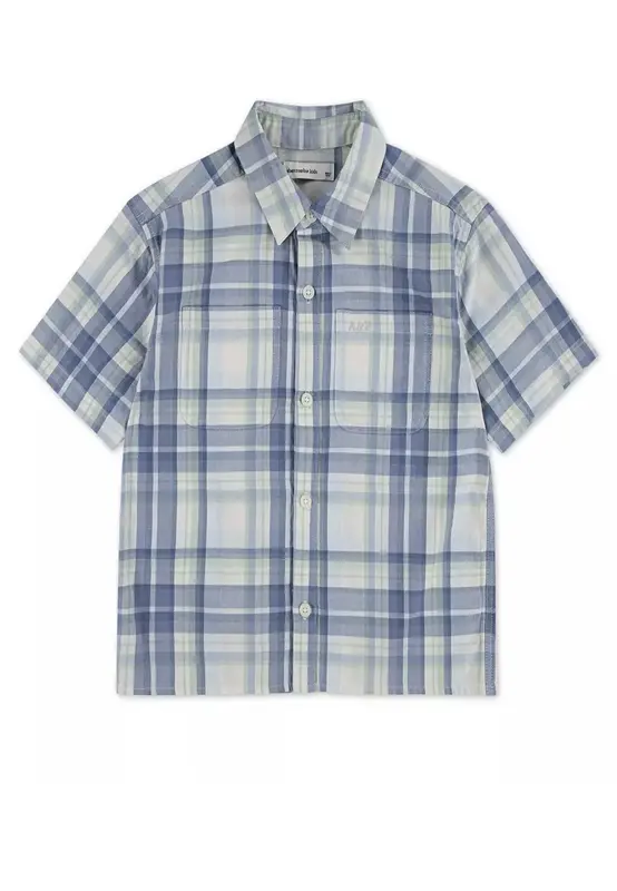 Abercrombie kids Camicia A Quadri in Cotone
