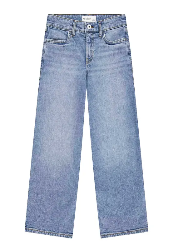 Abercrombie kids Jeans Wide Leg Chiaro Ragazza