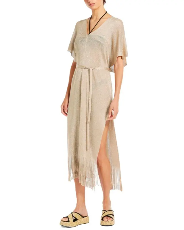 Abito Macao lurex platino