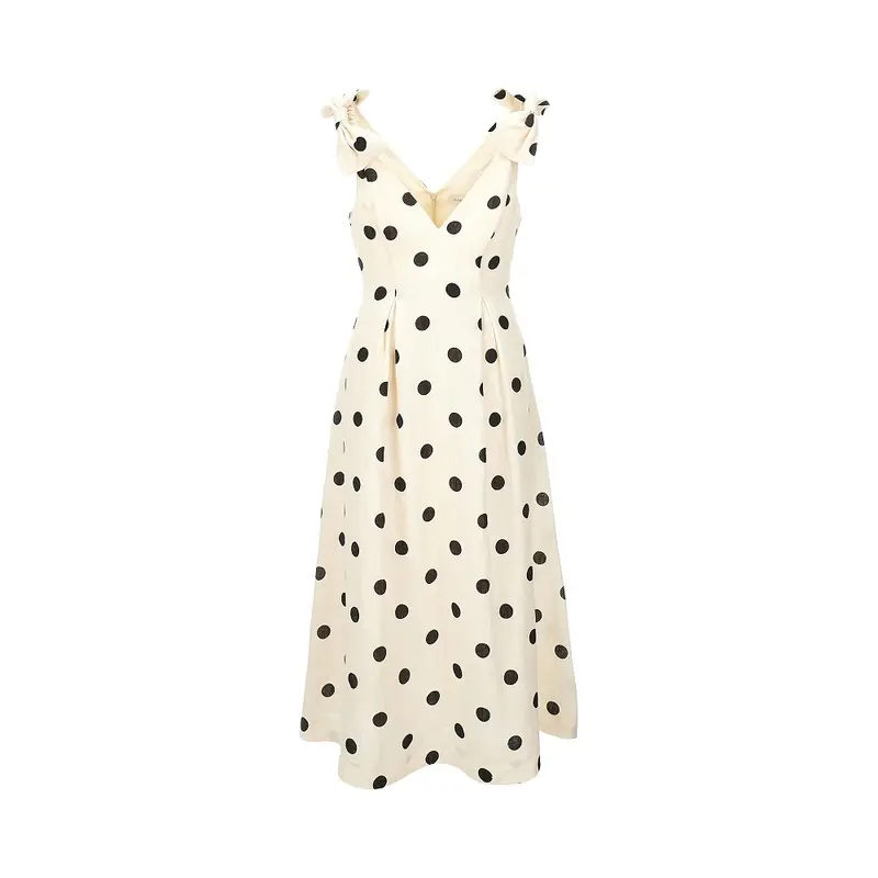 Abito midi a pois 'Crush'