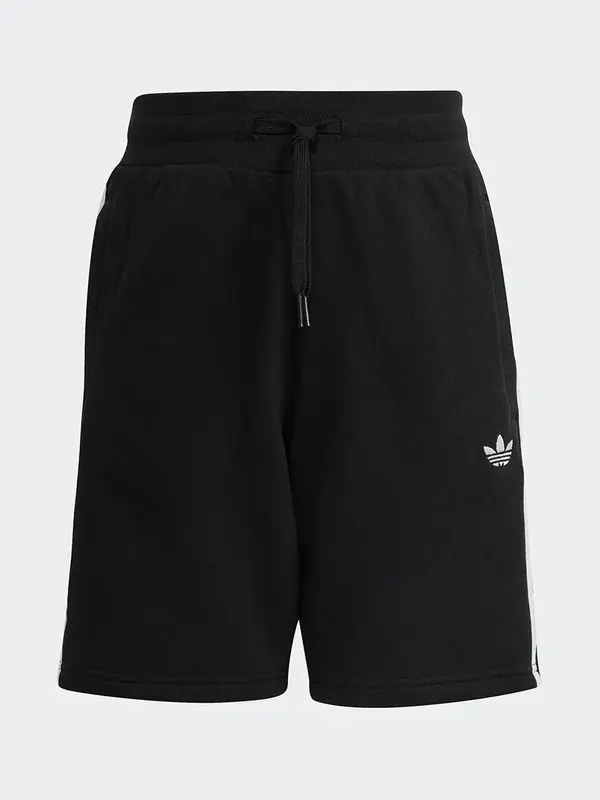 ADIDAS ORIGINALS 3S SHORTS           BLACK