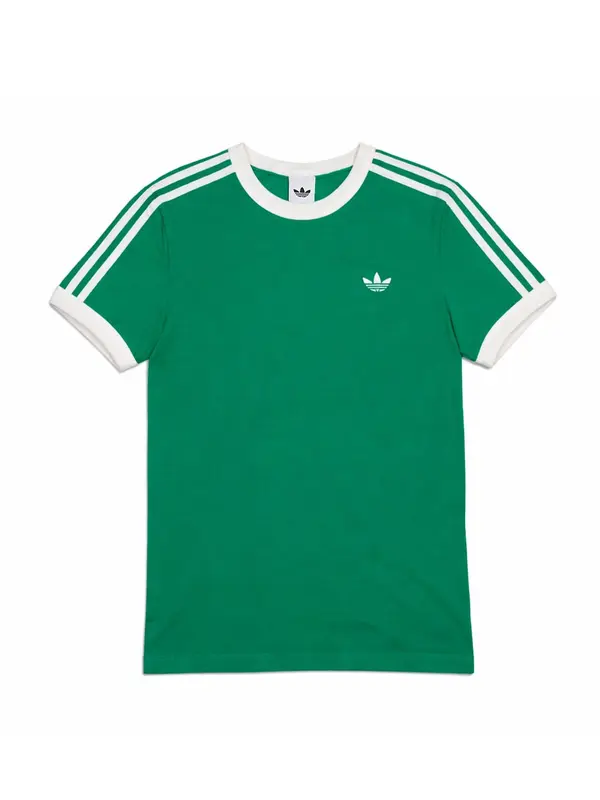 ADIDAS ORIGINALS 3S TEE SLIM         BGREEN/WHITE