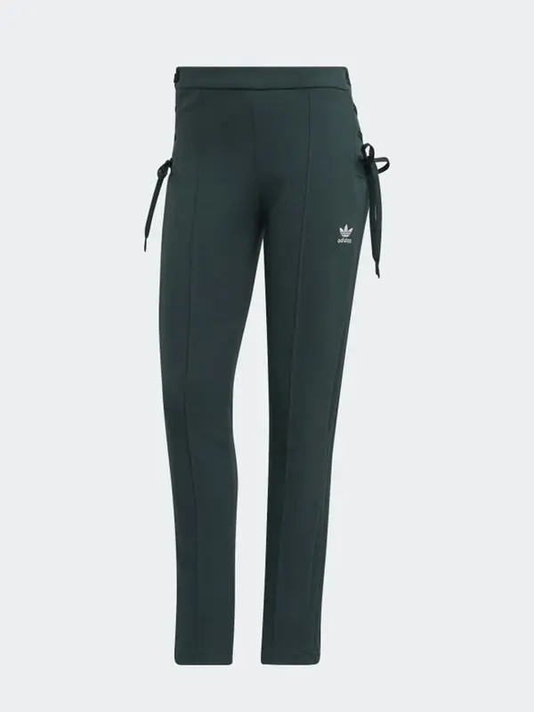 Adidas Pantalone Tinta Unita con Dettaglio di Lacci