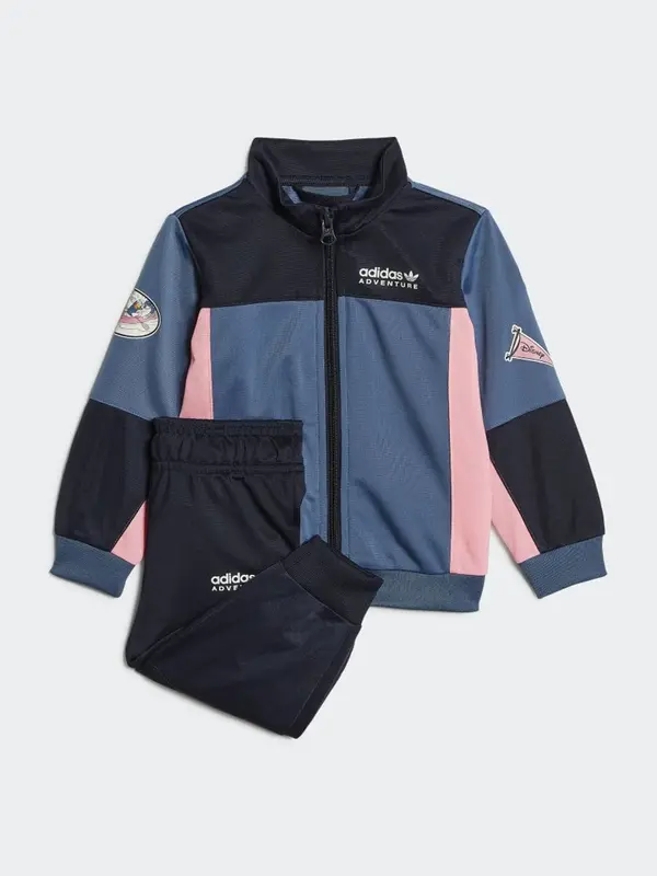 Adidas Tuta in Tricot Full Zip Multicolore Disney