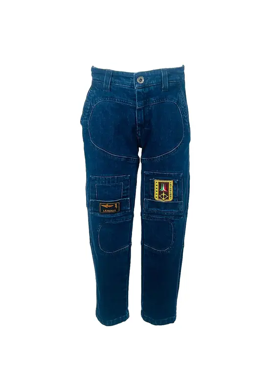 Aeronautica militare Jeans con Patch Logo