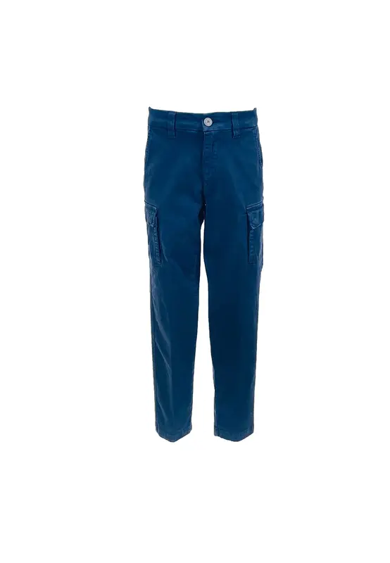 Aeronautica militare Pantalone Cargo in Gabardine