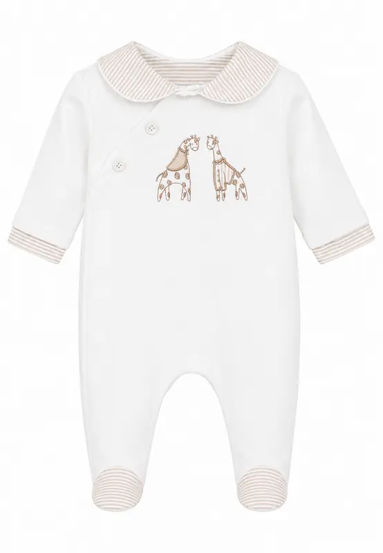 Aletta Tutina Neonato Estiva in Cotone Made in Italy