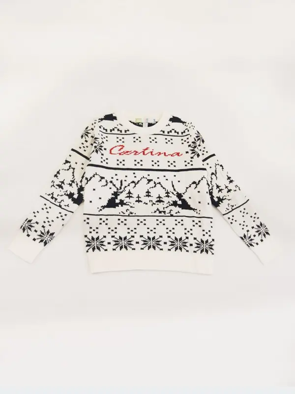 Amore is me Maglia Allover Cortina