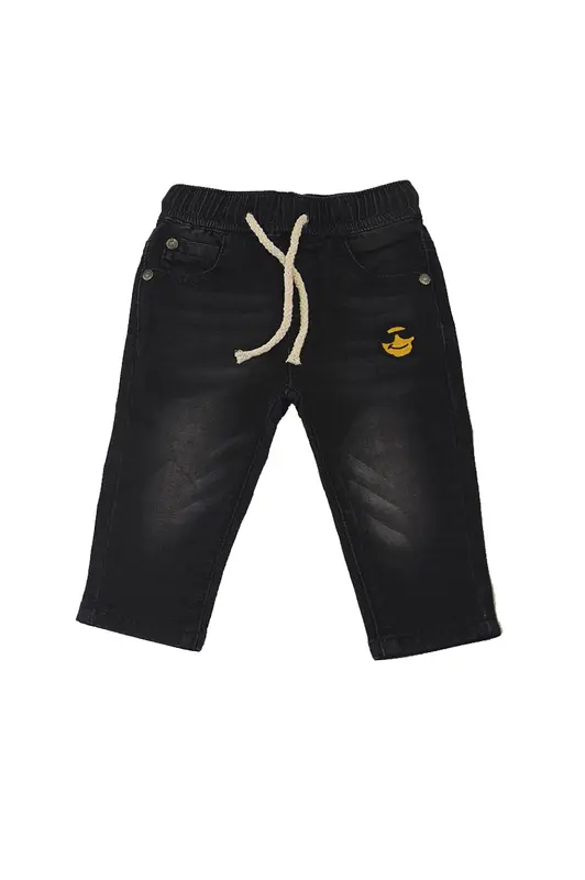 Amore is me Pantalone Denim Nero