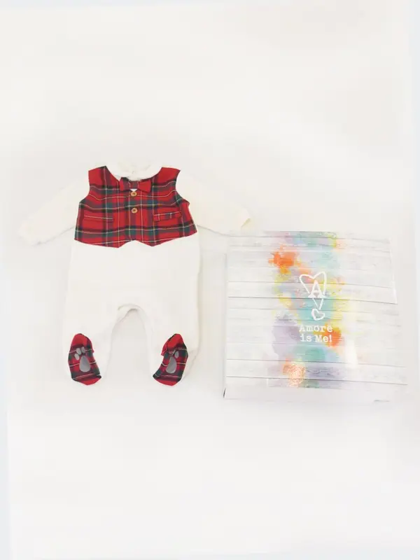 Amore is me Tutina Check Tartan