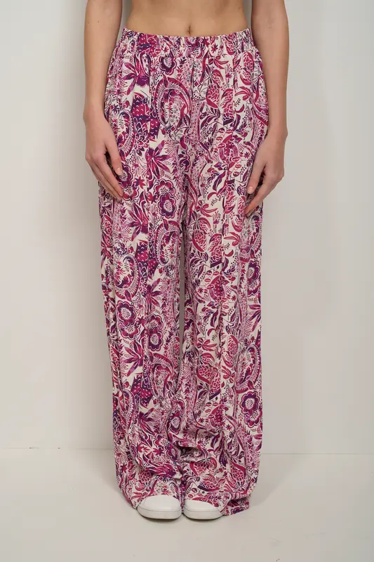 AN'GE - PANTALONE FANTASIA - AMANDINE VIOLET