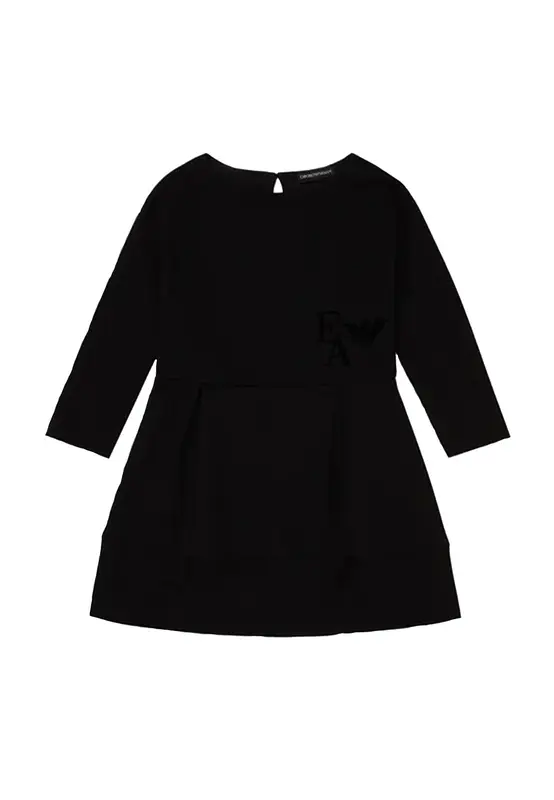Armani Abito Flock con Logo Emporio