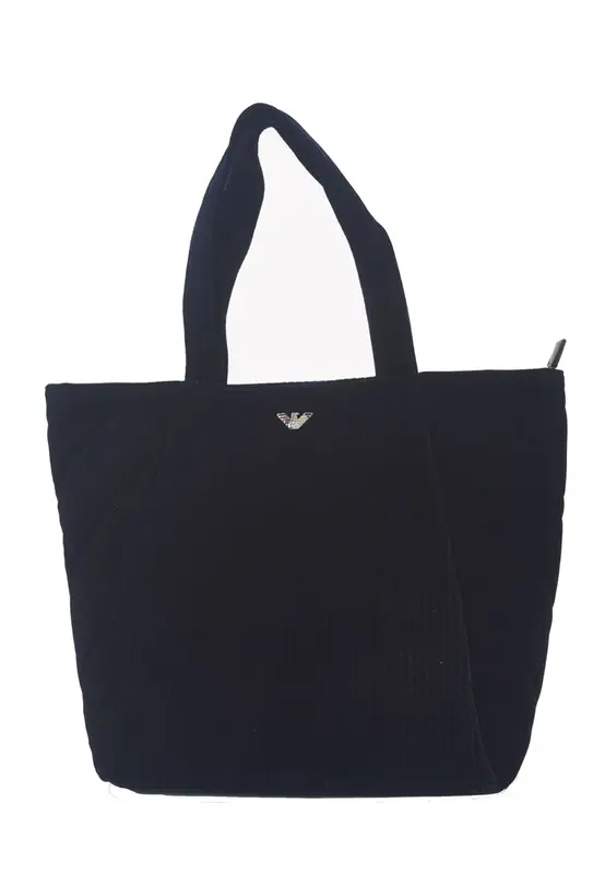 Armani Borsa in Velluto A Doppio Manico