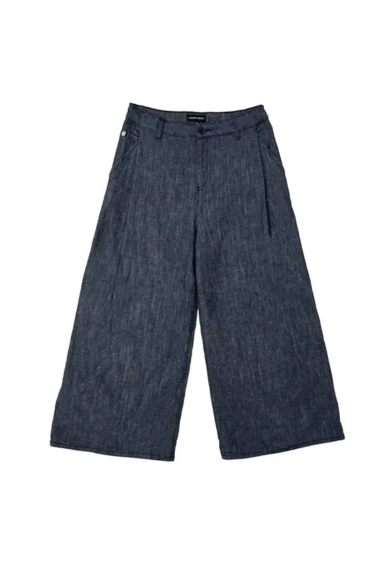 Armani Jeans Svasati con Inserti e Ricamo Ea