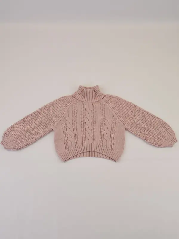 Armani Maglia A Collo Alto Trecciata