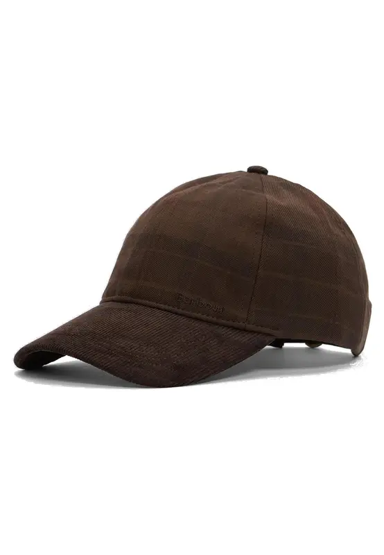 Barbour Cappellino Macklow Tartan Autunno Inverno 2026