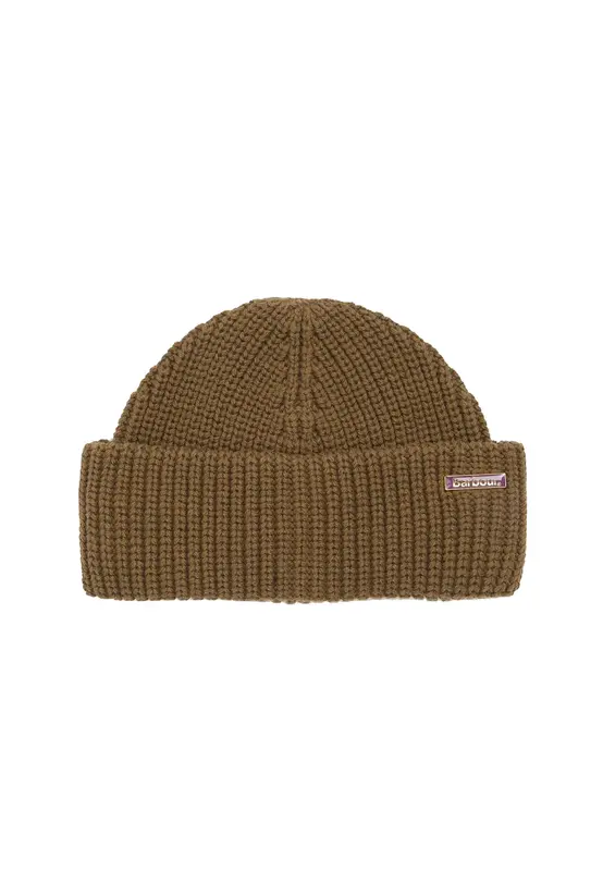 Barbour Cappello A Zuccotto in Maglia Verde