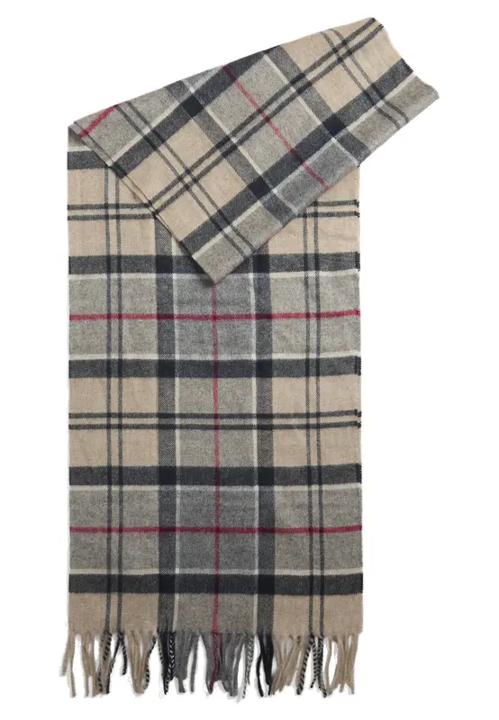 Barbour Sciarpa Yaxley Tartan Collezione Inverno 2026