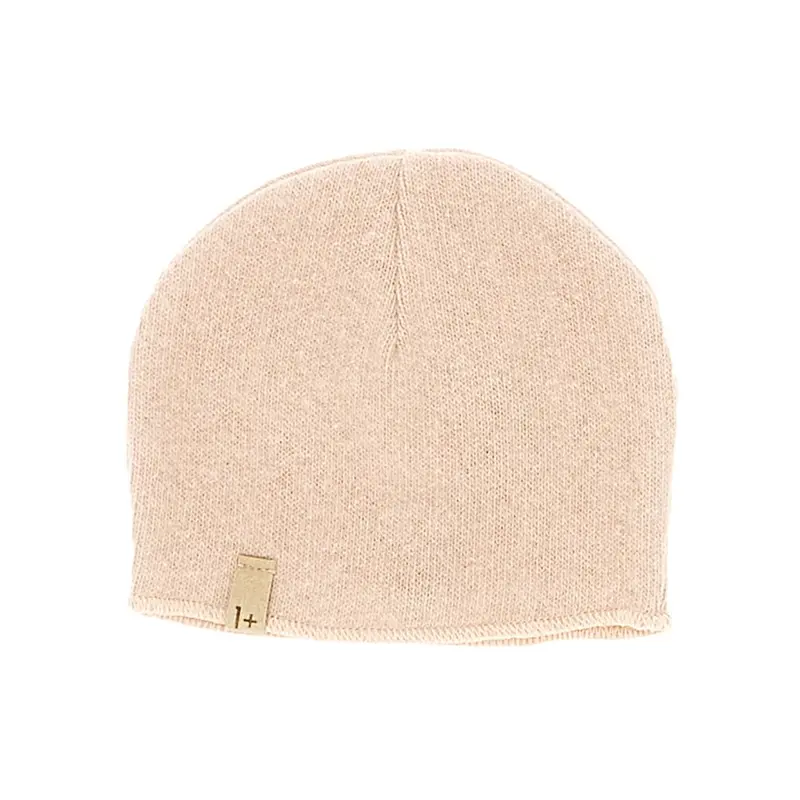 Beanie in maglia di misto cotone