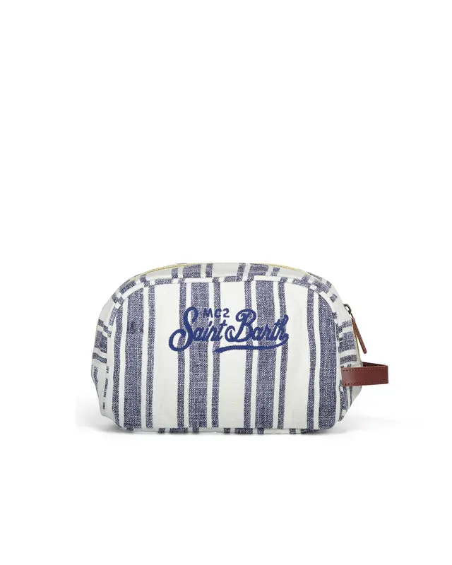 Beauty case Westwood Beach Stripes blu