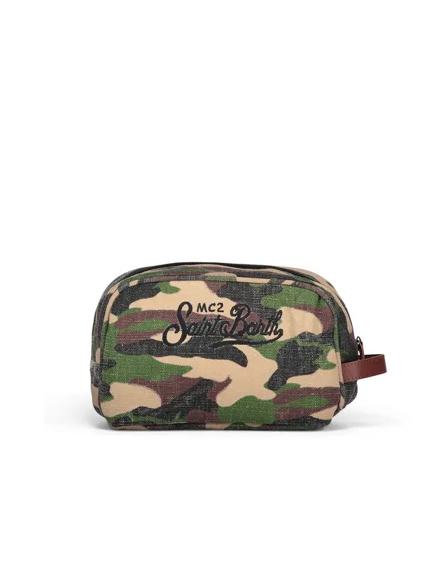 Beauty case Westwood lino camouflage