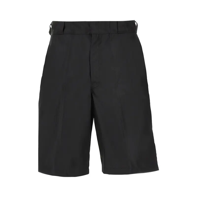Bermuda in Re-Nylon con logo triangolo