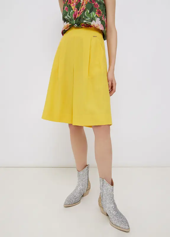 Bermuda Liu Jo in Misto Lino / Giallo