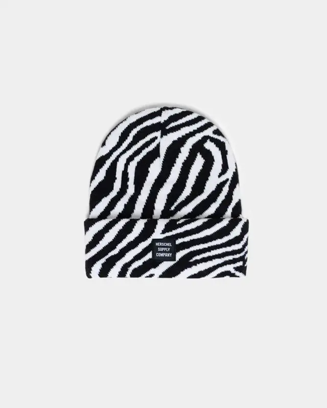 Berretto beanie Abbott zebrato