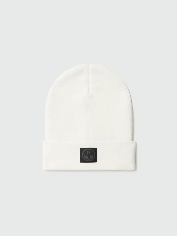 Berretto con Patch / Bianco