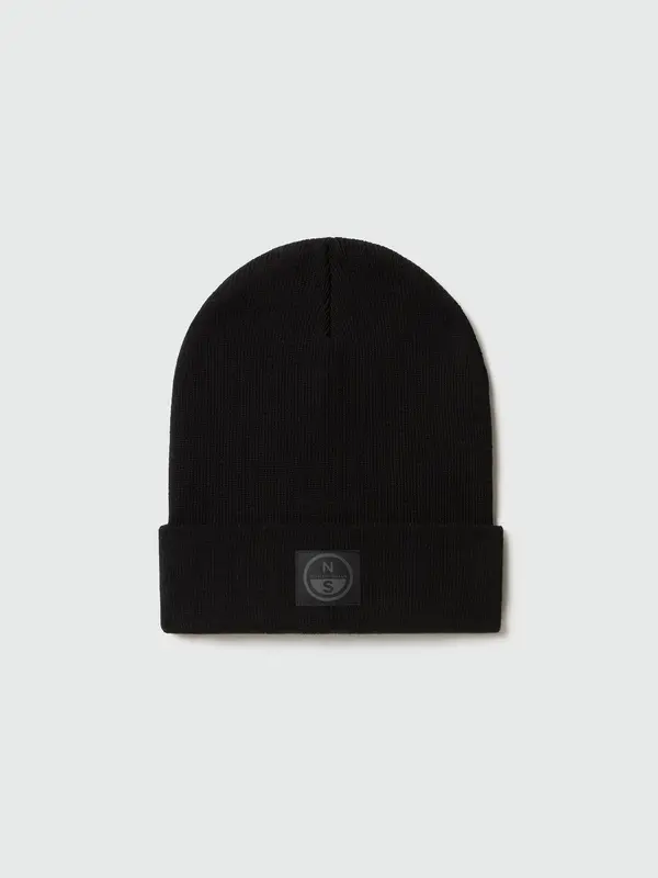 Berretto con Patch / Nero