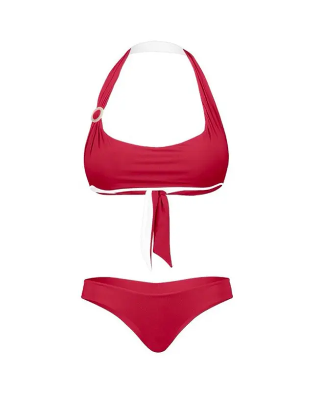 Bikini multi Asha rosso