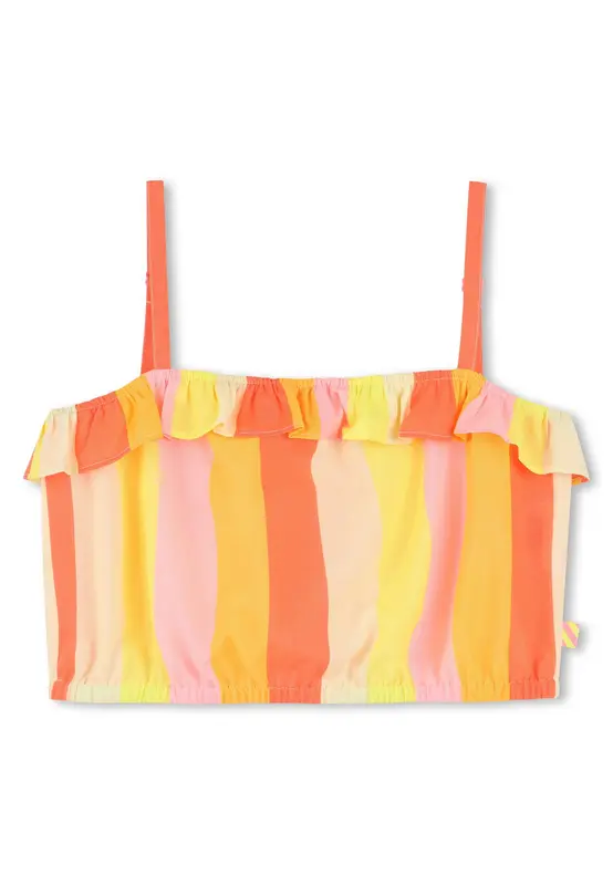 Billieblush Camicia Rigato All Over
