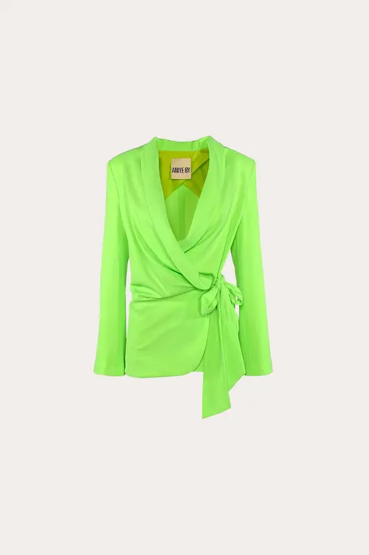 Blazer Aniye By con Nodo / Verde