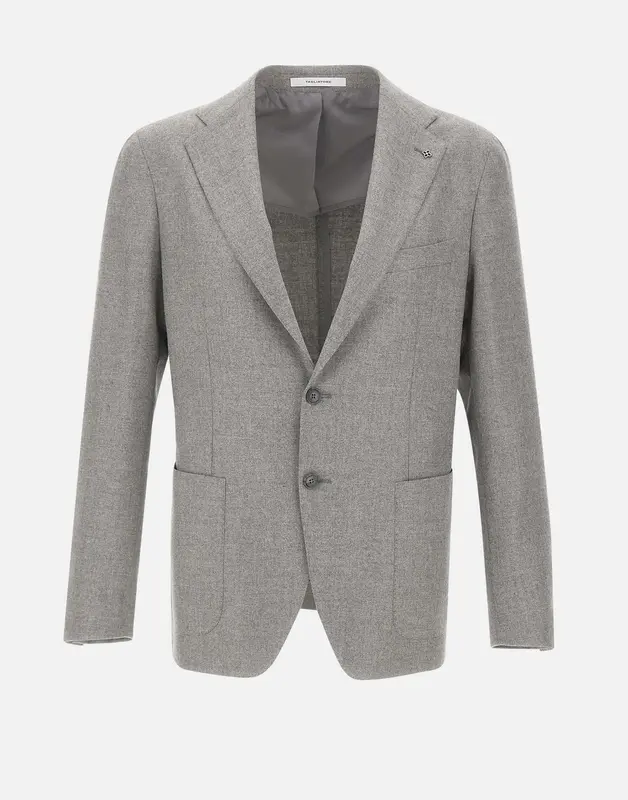 Blazer in lana e cashmere