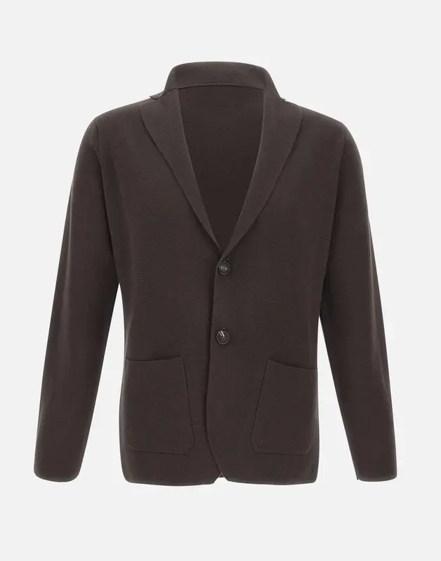 Blazer in lana merino