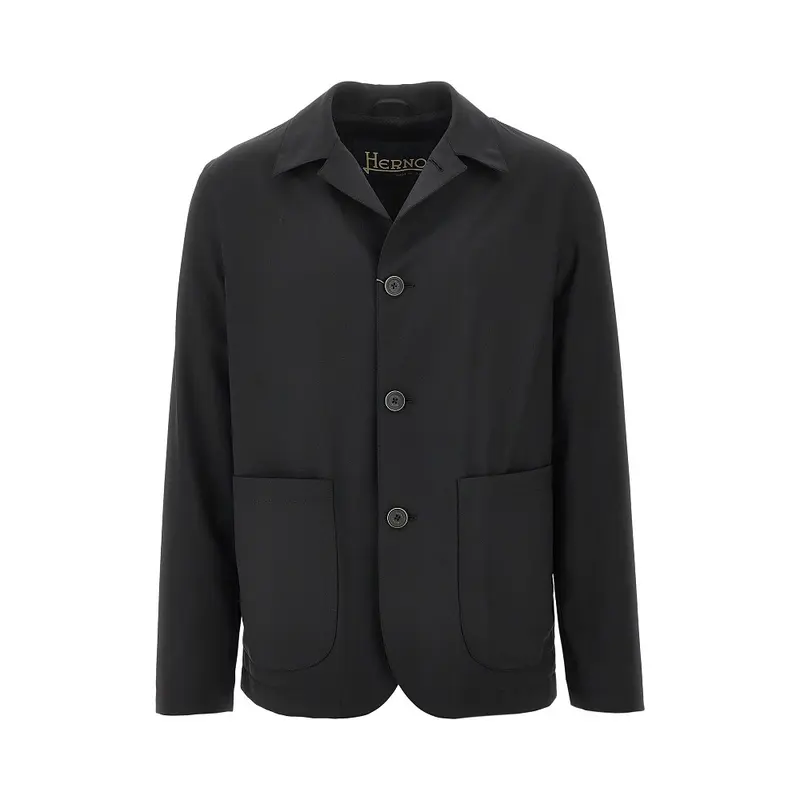 Blazer in lana tecnica