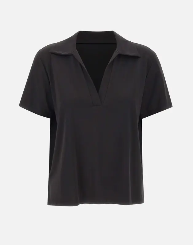 Blusa con scollo a V