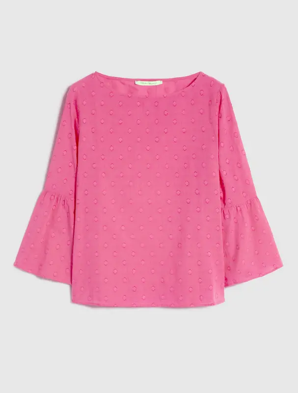 Blusa in Mussola Pennyblack / Fucsia