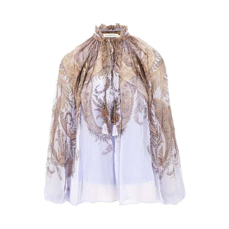 Blusa in viscosa 'Hypnotic'