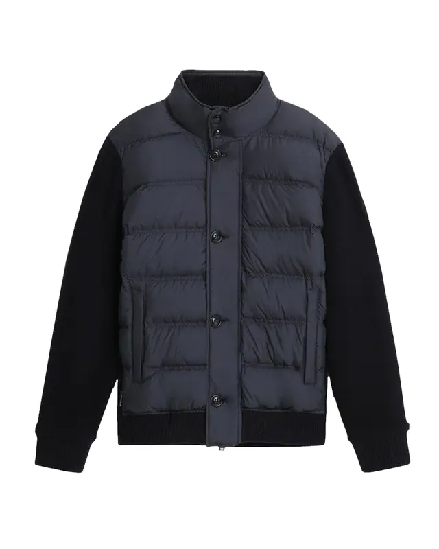 Bomber imbottito blu