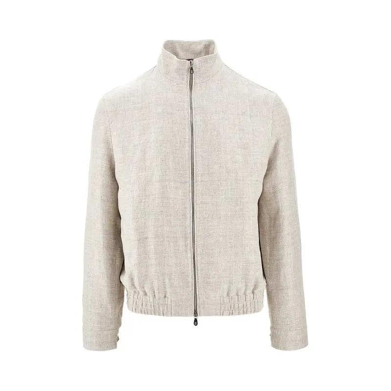 Bomber in diagonale mélange