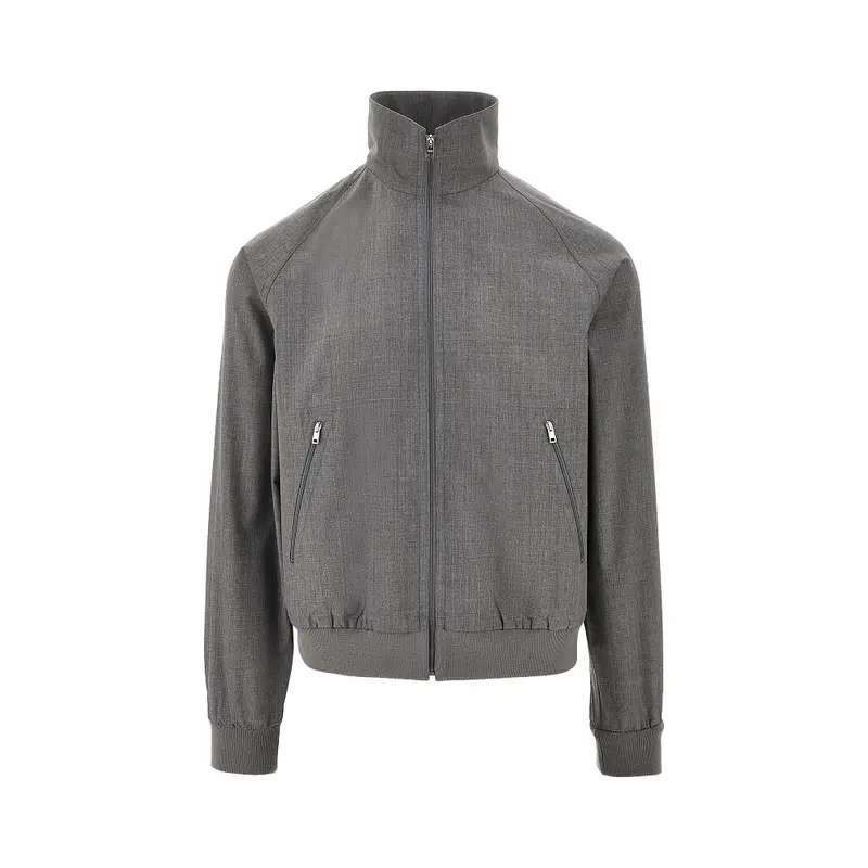 Bomber in lana mélange