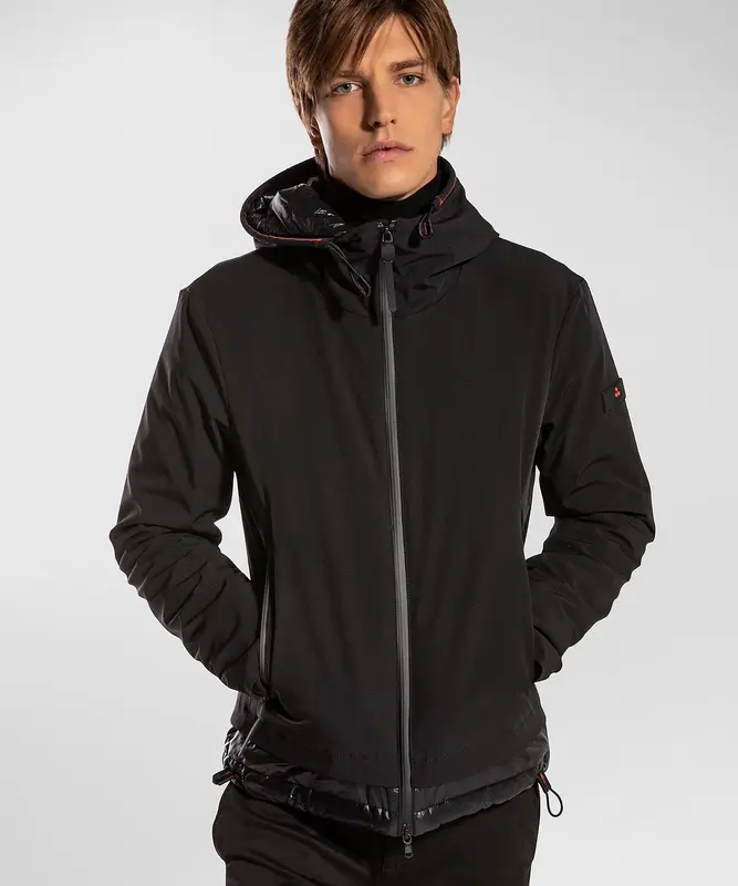Bomber Leggero con Dettagli / Nero