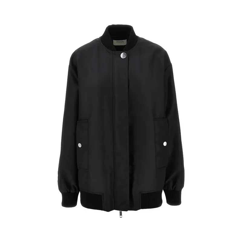 Bomber oversize in nylon imbottito