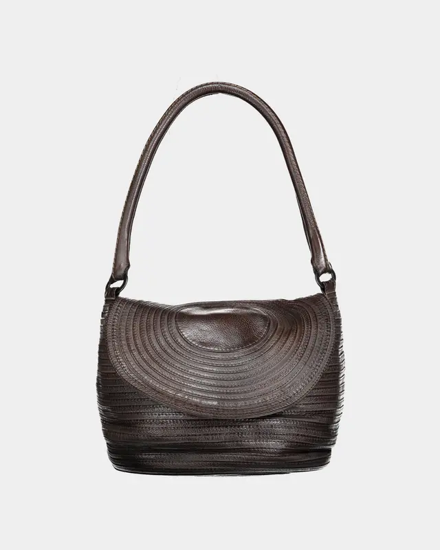 Borsa a spalla 922 pelle extracioccolato