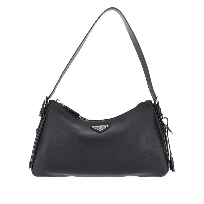 Borsa a spalla 'Prada Aimée' media in pelle