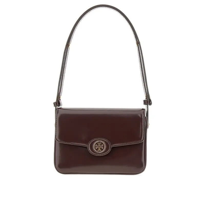Borsa a spalla 'Robinson' in pelle spazzolata