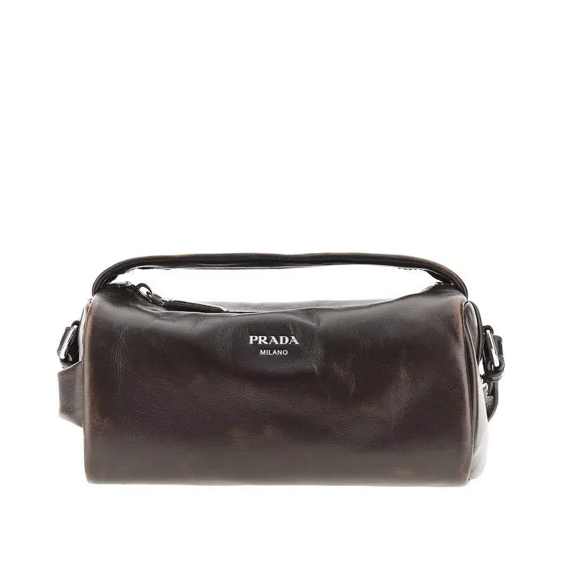 Borsa a tracolla in nappa vintage